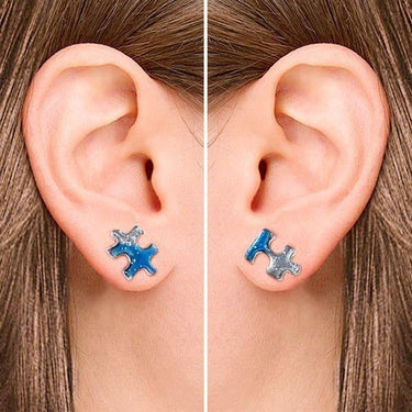 Starry Night Puzzle Earrings